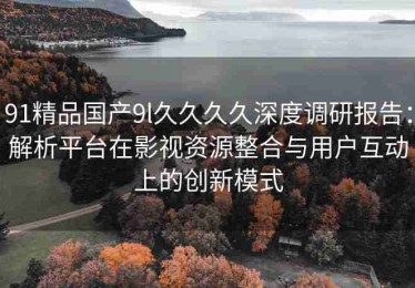91精品国产9l久久久久深度调研报告：解析平台在影视资源整合与用户互动上的创新模式