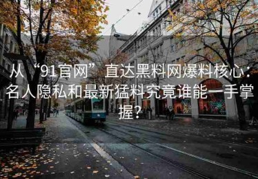 从“91官网”直达黑料网爆料核心：名人隐私和最新猛料究竟谁能一手掌握？