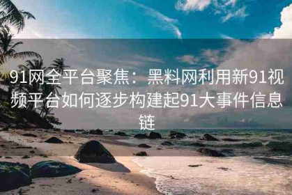 91网全平台聚焦：黑料网利用新91视频平台如何逐步构建起91大事件信息链